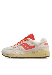 Saucony Sneakersy Shadow 6000 S70700-1 Beżowy. Kolor: beżowy. Materiał: nubuk, skóra