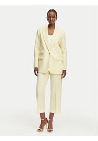 Morgan Marynarka 261-VADO.F Żółty Regular Fit. Kolor: żółty. Materiał: syntetyk #4