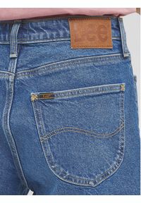 Lee Szorty jeansowe Carol L37CHGB32 112330589 Niebieski Regular Fit. Kolor: niebieski. Materiał: bawełna #5