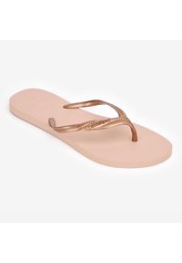 Japonki damskie Havaianas Fantasia. Okazja: na plażę. Kolor: różowy. Materiał: kauczuk, syntetyk