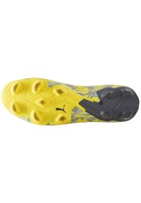 Buty piłkarskie Puma Future Ultimate FG/AG M 107355 04 żółte. Kolor: żółty. Materiał: materiał, dzianina. Szerokość cholewki: normalna. Sport: piłka nożna