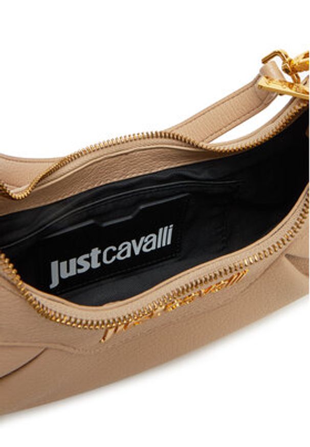 Just Cavalli Torebka 78RA4BD2 ZSB81 Beżowy. Kolor: beżowy. Materiał: skórzane