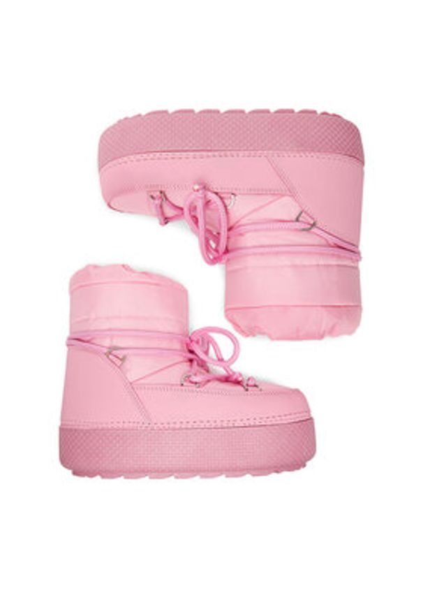 DeeZee Śniegowce DZN-001 Różowy. Kolor: różowy. Materiał: materiał
