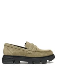 Loafersy Geox. Kolor: brązowy #1