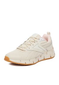 Reebok Sneakersy CEO-ZIG VECTOR AR30153WCQ Beżowy. Kolor: beżowy. Materiał: materiał #3