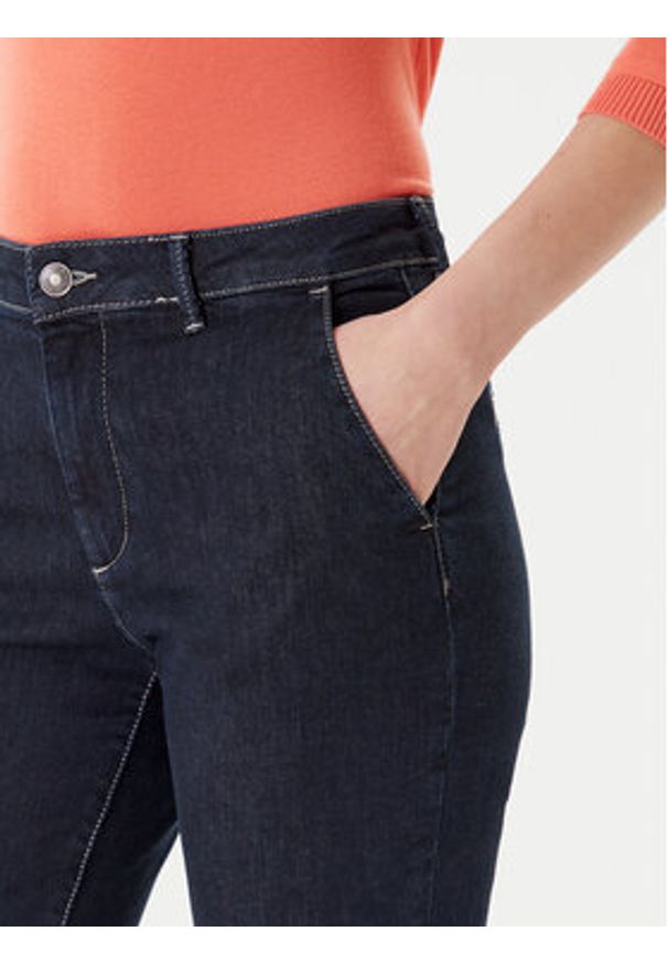 United Colors of Benetton - United Colors Of Benetton Jeansy 4NF1DF02U Granatowy Slim Fit. Kolor: niebieski