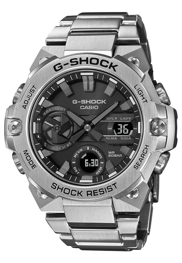 G-Shock - Zegarek G-SHOCK Premium G-STEEL GST-B400D-1AER. Rodzaj zegarka: analogowe