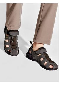Teva Sandały Forebay 1001116 Brązowy. Kolor: brązowy. Materiał: skóra #4