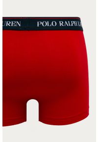 Polo Ralph Lauren - Bokserki (3-pack). Kolor: czerwony. Materiał: dzianina. Wzór: nadruk #2