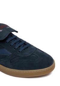 Iceberg Sneakersy 7795+ IU180909 Granatowy. Kolor: niebieski. Materiał: skóra, zamsz #3