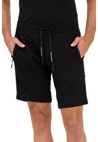 Armani Exchange - ARMANI EXCHANGE Czarne męskie shorty Bermudy, Rozmiar S. Kolor: czarny #3