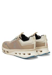 On Sneakersy Cloudnova X 3ME30413096 Beżowy. Kolor: beżowy. Materiał: materiał #6