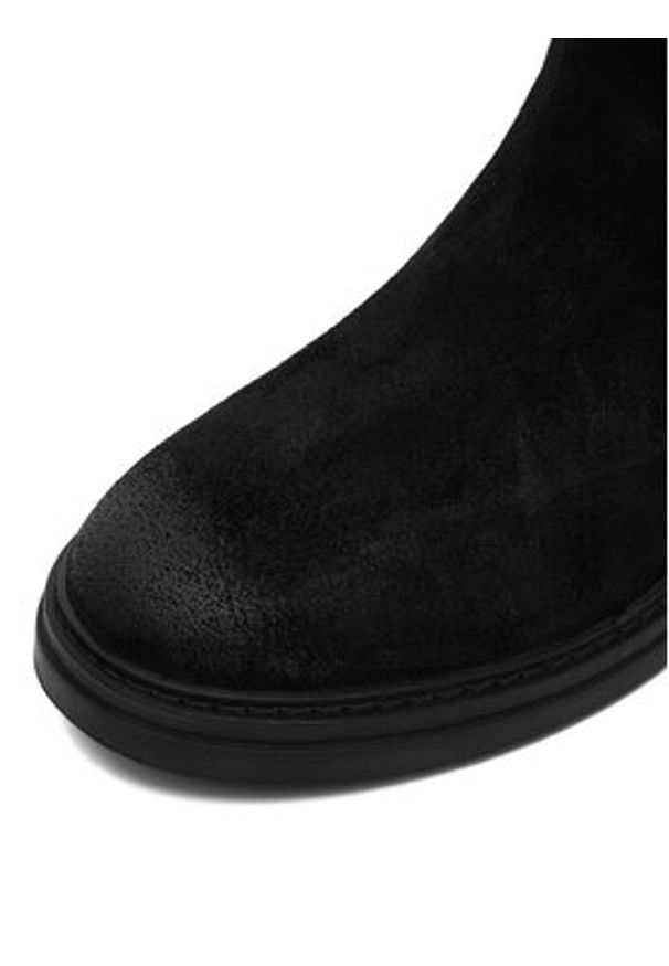 U.S. Polo Assn. Botki CEO-CORINA001W/ELT1 Czarny. Kolor: czarny. Materiał: zamsz, skóra