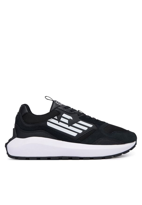Sneakersy EA7 Emporio Armani. Kolor: czarny