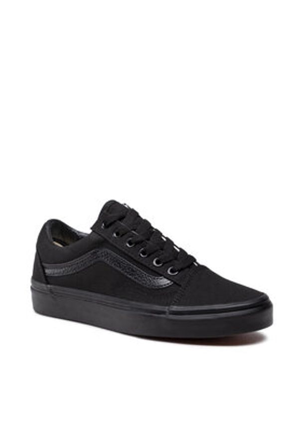 Vans Tenisówki Old Skool VN000D3HBKA Czarny. Kolor: czarny. Materiał: materiał