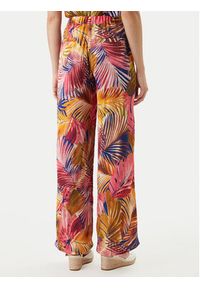 Morgan Spodnie materiałowe 261-PCHAU.F Kolorowy Wide Leg. Materiał: syntetyk. Wzór: kolorowy #3