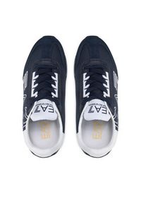 EA7 Emporio Armani Sneakersy X8X101 XK257 N527 Granatowy. Kolor: niebieski. Materiał: materiał #9