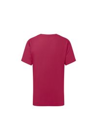 FRUIT OF THE LOOM - Koszulka Dziecięca Iconic 195. Kolor: różowy