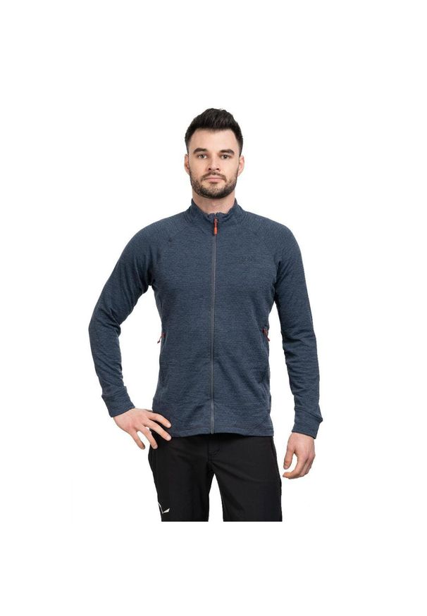 Bluza bez kaptura męska Rab Nexus Jacket. Typ kołnierza: bez kaptura. Kolor: wielokolorowy, niebieski, szary