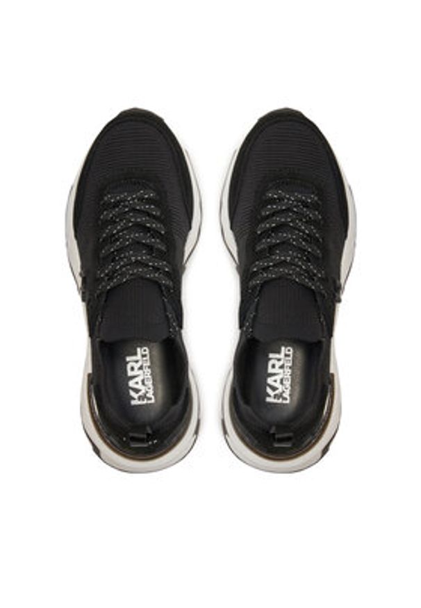 Karl Lagerfeld - KARL LAGERFELD Sneakersy KL62440 Czarny. Kolor: czarny. Materiał: materiał