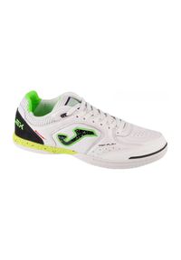 Joma - Męskie Buty Sportowe Top Flex Z Kontrastowymi Detalami. Kolor: zielony, biały, wielokolorowy. Sport: turystyka piesza