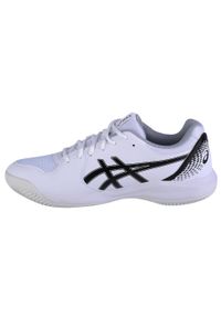 Asics - Buty do tenisa męskie, ASICS Gel-Dedicate 8 Clay. Kolor: biały, wielokolorowy, czarny. Materiał: materiał, syntetyk. Szerokość cholewki: normalna. Sport: tenis