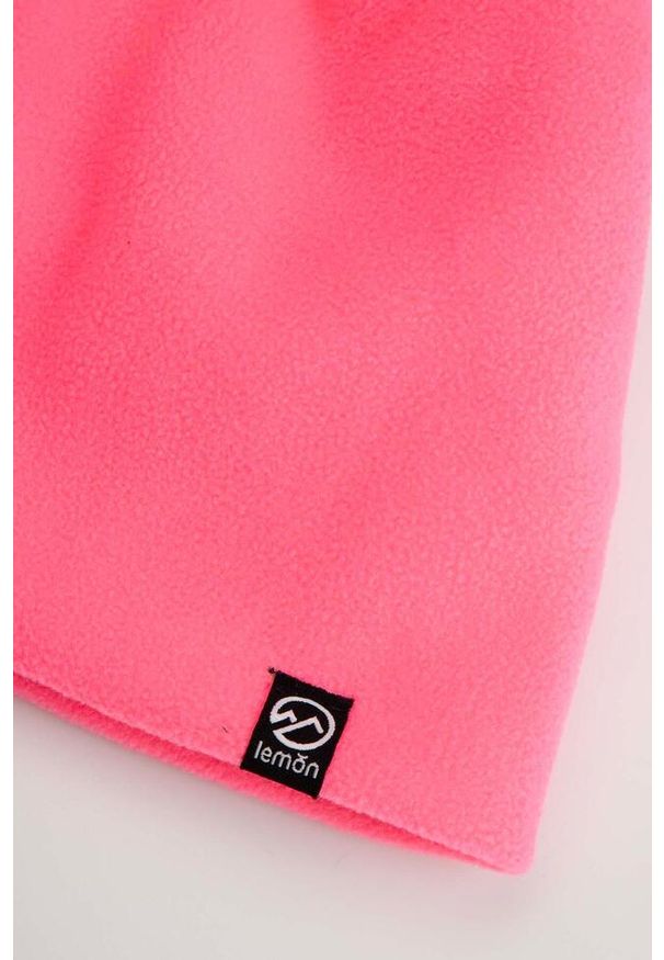 Czapka zimowa narciarska dla dzieci polar Lemon Explore ZL5 fuksja. Kolor: różowy. Materiał: poliester. Sezon: zima. Styl: sportowy