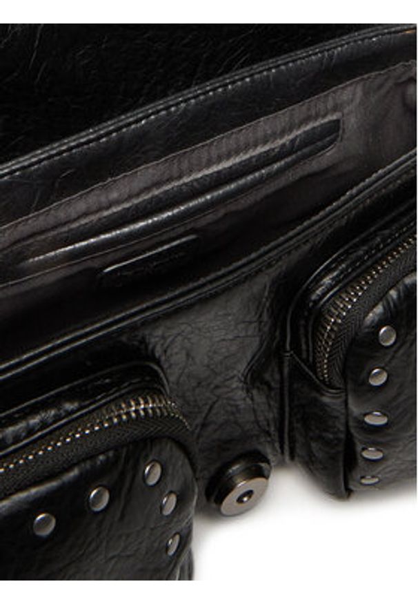 Pepe Jeans Torebka Sally Moon PL0300002 Czarny. Kolor: czarny. Materiał: skórzane