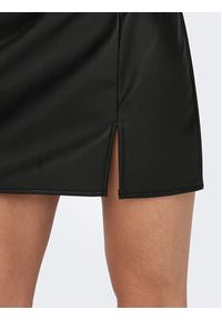 only - ONLY Spódnica z imitacji skóry 15267185 Czarny Regular Fit. Kolor: czarny. Materiał: skóra #6