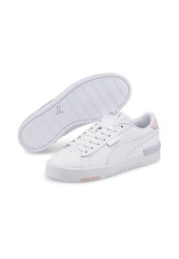 Trenerzy damscy Puma Jada. Kolor: biały. Materiał: guma, syntetyk, materiał. Sport: turystyka piesza