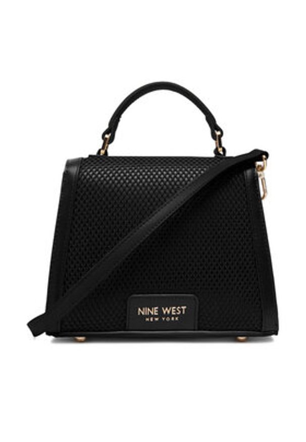 Nine West Torebka CEO-Wall Street Glow-KY318 Czarny. Kolor: czarny. Styl: street