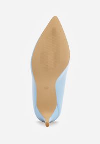 Born2be - Niebieskie Klasyczne Lakierowane Szpilki Vices Naoise. Kolor: niebieski. Materiał: lakier. Obcas: na szpilce. Styl: klasyczny #3