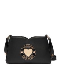 Love Moschino - LOVE MOSCHINO Torebka JC4365PP0NKG0000 Czarny. Kolor: czarny. Materiał: skórzane