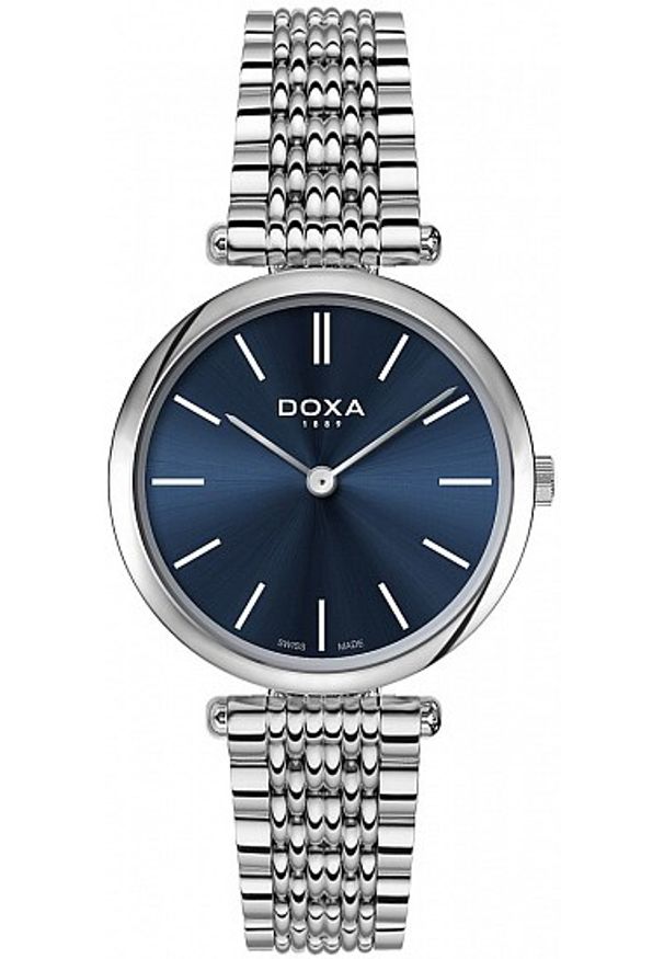 Zegarek Damski DOXA D-Lux 111.13.201.10. Materiał: materiał. Styl: klasyczny