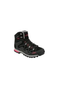 Buty trekkingowe damskie CMP Athunis Mid. Wysokość cholewki: za kostkę. Zapięcie: sznurówki. Kolor: czarny, brązowy, zielony, wielokolorowy. Materiał: skóra, materiał. Szerokość cholewki: normalna. Styl: sportowy