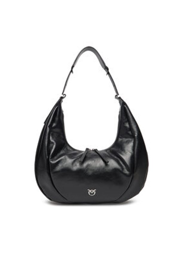 Pinko - PINKO Torebka Slouchy Hobo Big PE 25 PLTT 104295 A29J Czarny. Kolor: czarny. Materiał: skórzane