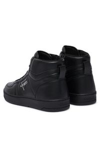 Guess Sneakersy 179318 Czarny. Kolor: czarny. Materiał: skóra