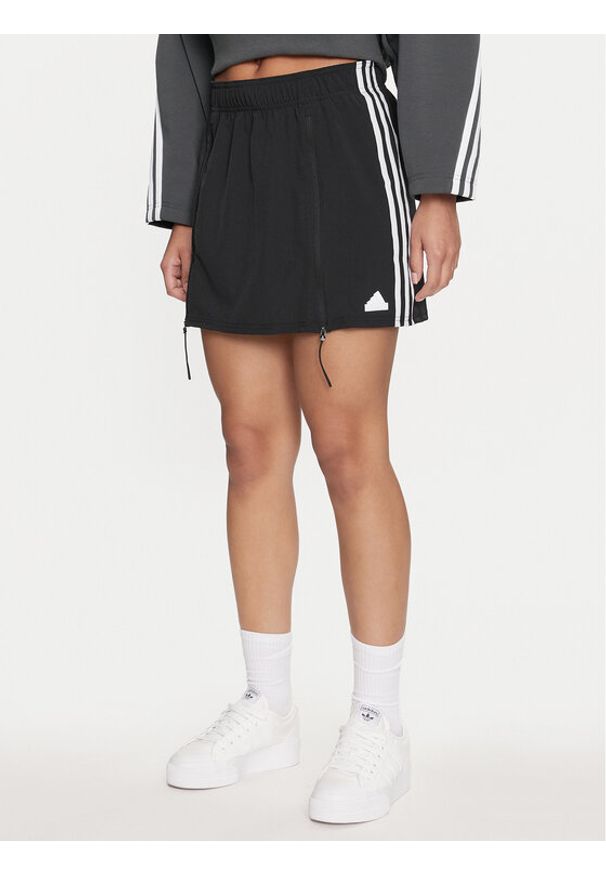 Adidas - adidas Spódnica dresowa Dance All-Gender IP2393 Czarny Loose Fit. Kolor: czarny. Materiał: syntetyk