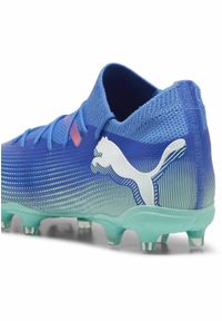 Puma - Damskie buty piłkarskie PUMA FUTURE 7 MATCH FG/AG. Kolor: zielony, niebieski, wielokolorowy. Sport: piłka nożna