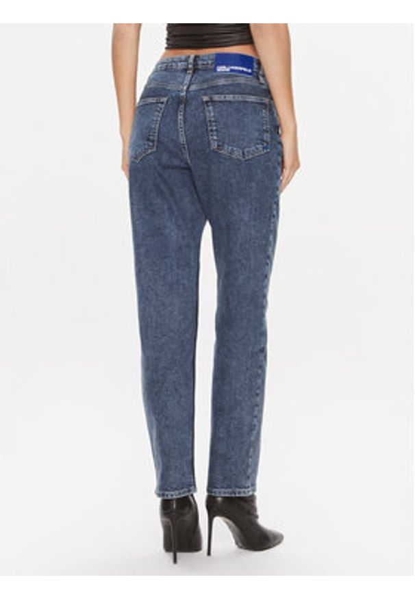Karl Lagerfeld Jeans Jeansy 240J1114 Niebieski Skinny Fit. Kolor: niebieski