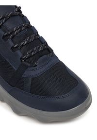 ecco - ECCO Sneakersy Mx M 82032451117 Granatowy. Kolor: niebieski. Materiał: materiał #3