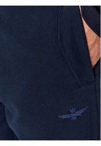 Aeronautica Militare Spodnie dresowe 232PF892F511 Granatowy Regular Fit. Kolor: niebieski. Materiał: bawełna #2