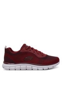 skechers - Skechers Buty na siłownię Track - Glendor 232699/BURG Bordowy. Kolor: czerwony. Materiał: materiał. Sport: fitness