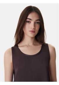 Marella Bluzka Nembi 2615161011 Brązowy Regular Fit. Kolor: brązowy. Materiał: acetat #2