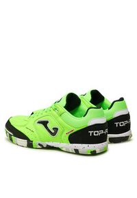 Joma Buty do piłki nożnej Top Flex Indoor TOPW2411IN Zielony. Kolor: zielony. Materiał: skóra #6