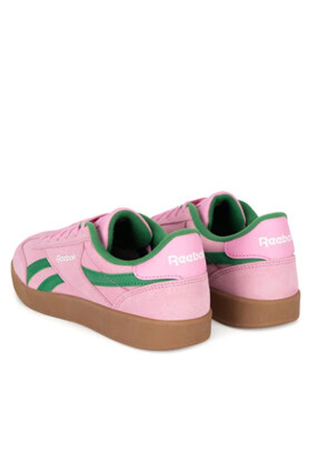 Reebok Sneakersy REEBOK SMASH EDGE 100220596 Różowy. Kolor: różowy. Materiał: skóra