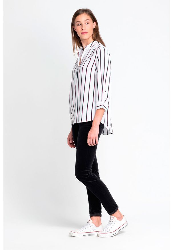 Lee - LEE BLOUSE DAMSKA BLUZKA BRIGHT WHITE L46PACLJ 112110956