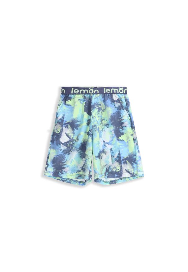 Spodenki sportowe dla dzieci Lemon Explore WL5 krótkie. Kolor: wielokolorowy. Materiał: poliester, elastan. Długość: krótkie. Styl: sportowy