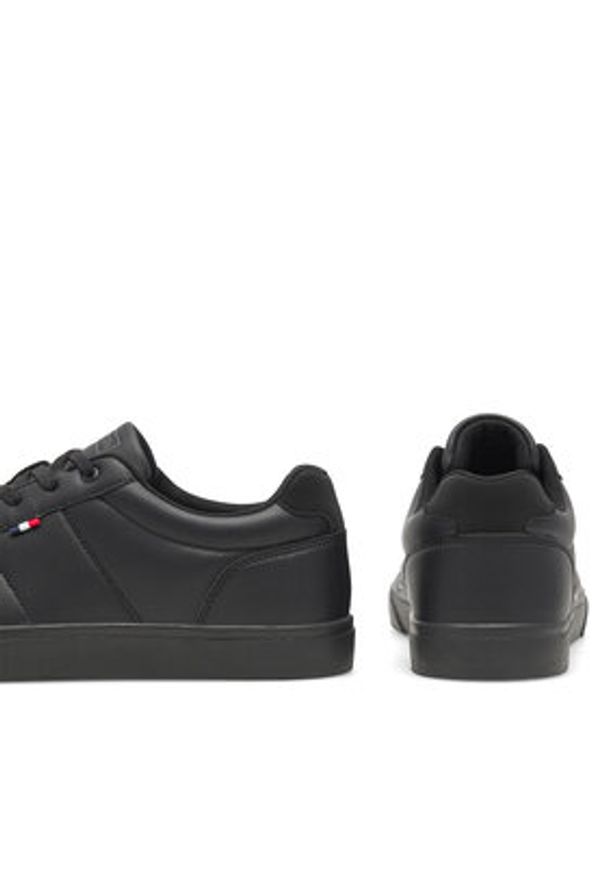 Lanetti Sneakersy MP07-11664-07 Czarny. Kolor: czarny. Materiał: skóra