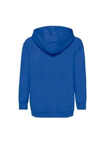 FRUIT OF THE LOOM - Bluza Z Kapturem Dla Dzieci. Typ kołnierza: kaptur. Kolor: niebieski